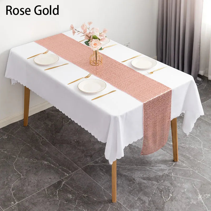 Sequin Table Runners Glitter  