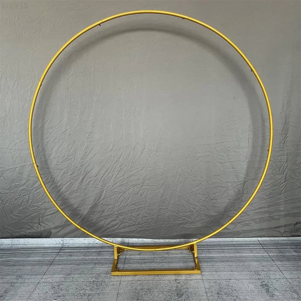 Metal Wedding Circle Arch Backdrop Stands  