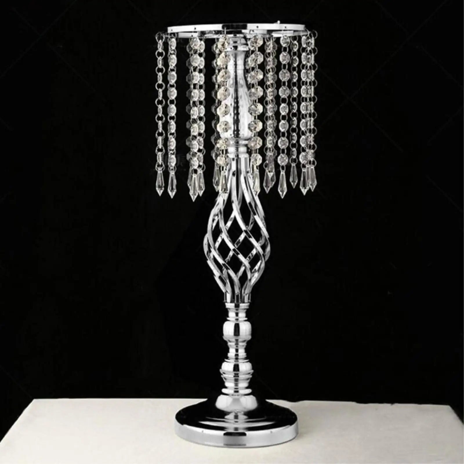 Versatile Candles Holder, Candlesticks with crystal detail  