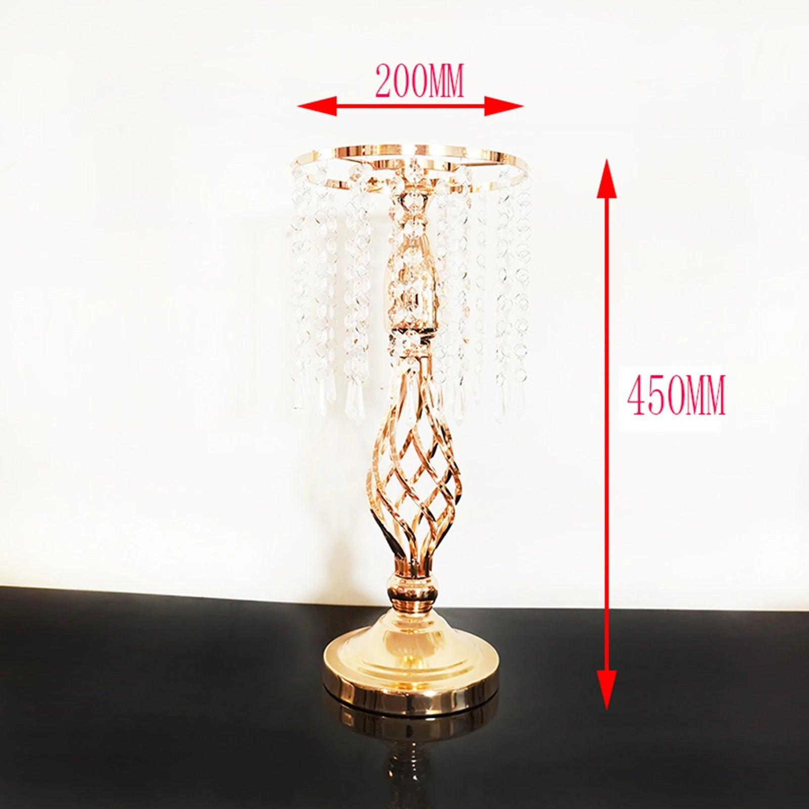 Versatile Candles Holder, Candlesticks with crystal detail  