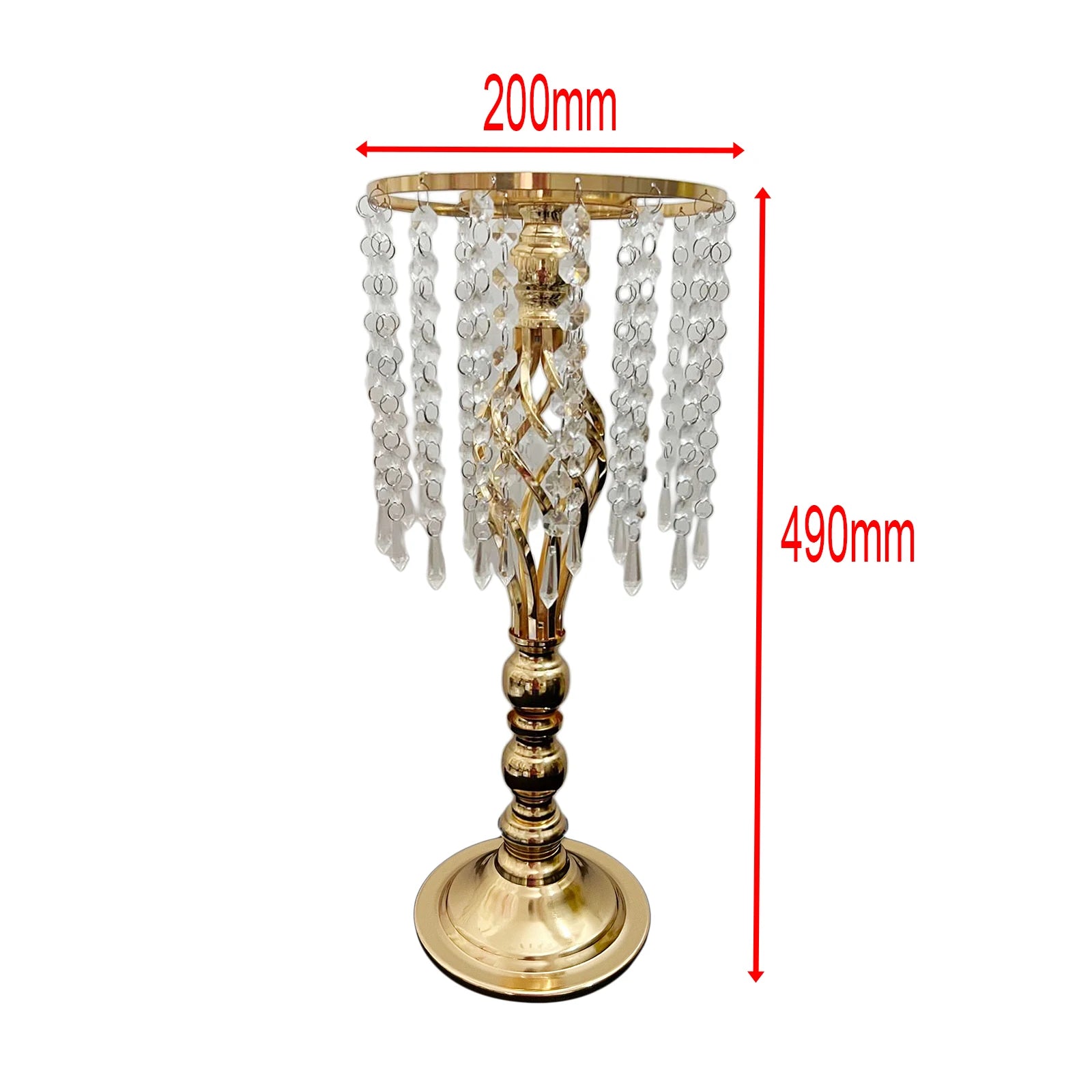 Versatile Candles Holder, Candlesticks with crystal detail  