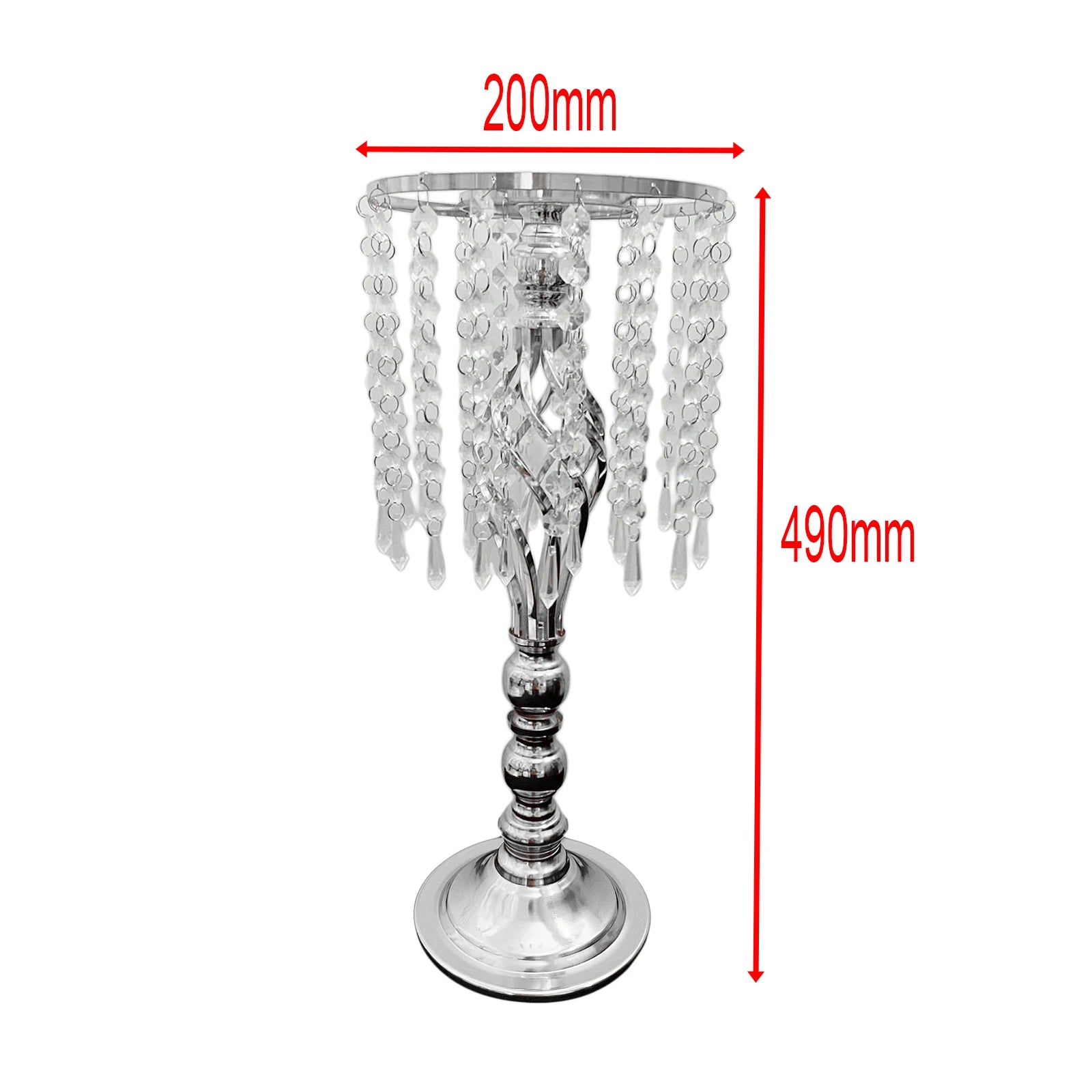 Versatile Candles Holder, Candlesticks with crystal detail  