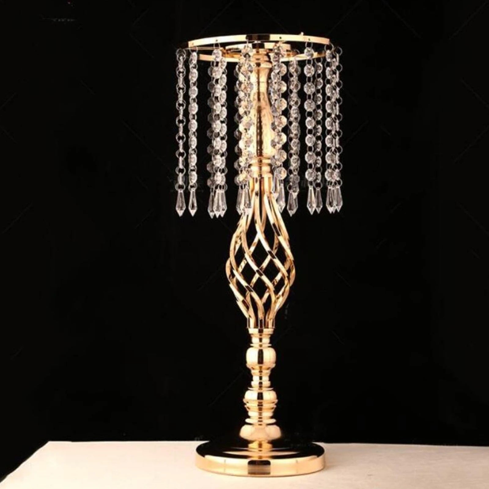 Versatile Candles Holder, Candlesticks with crystal detail  