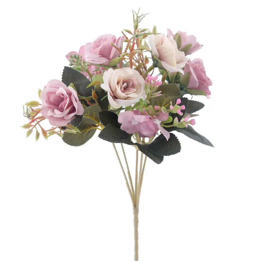 roses artificial flowers high quality bouquet hydrangea gypsophila  